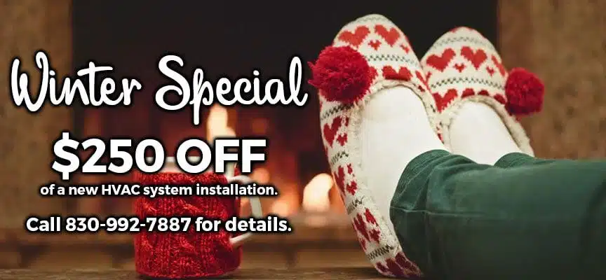 Install a New HVAC System This Winter to Receive $250