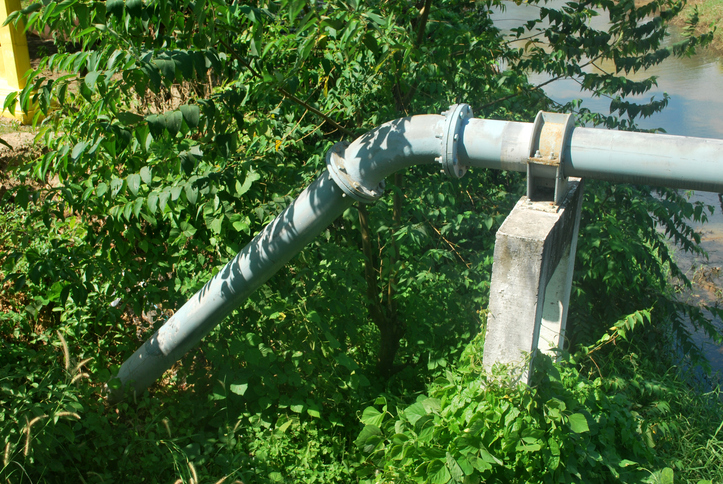 water line in Kerrville TX