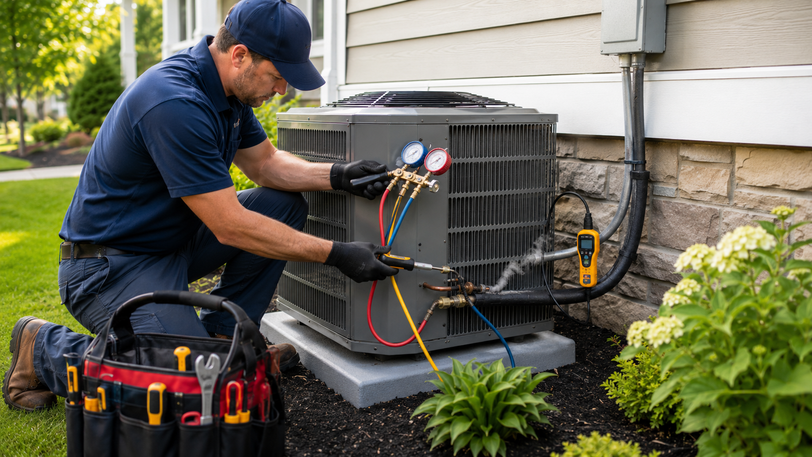 ac refrigerant leak repair