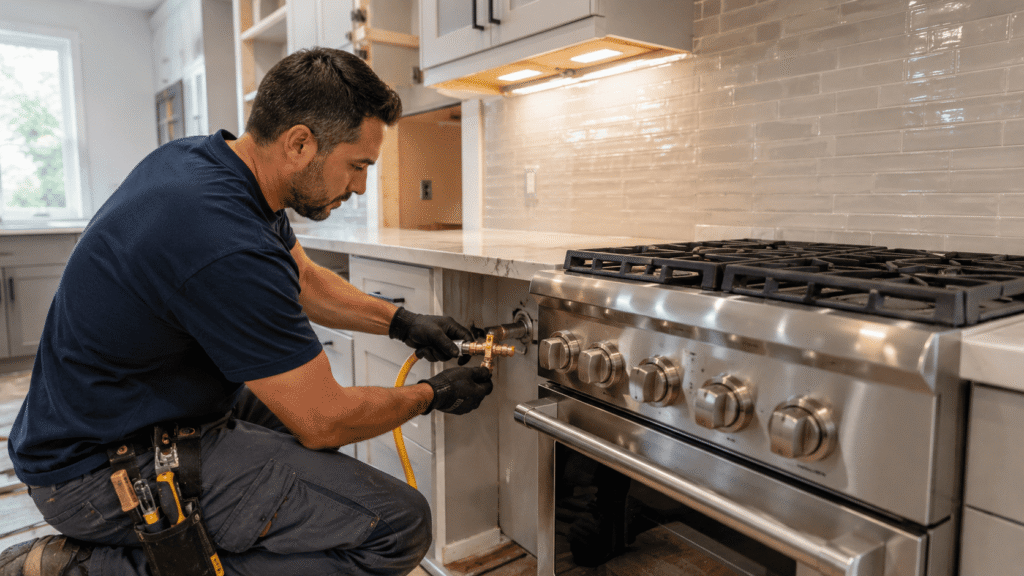Gas Line Installation for Kitchen Remodel: 5 Things to Check Before Work Begins