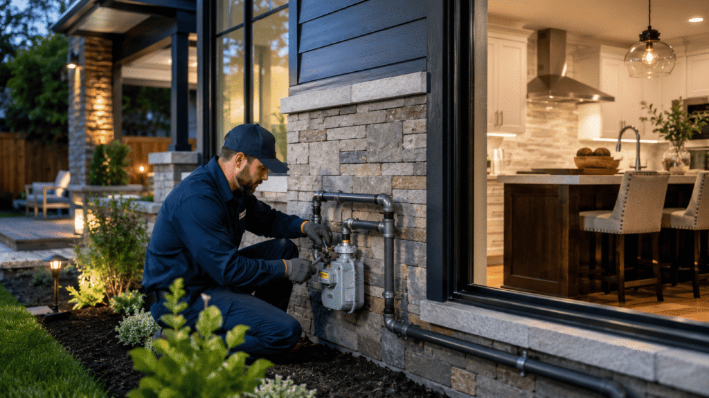 How gas line installation can increase home value?
