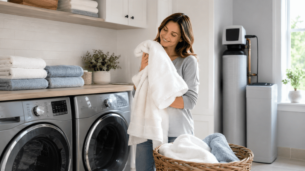 Benefits of Using a Water Softener for Cleaner, Softer Laundry