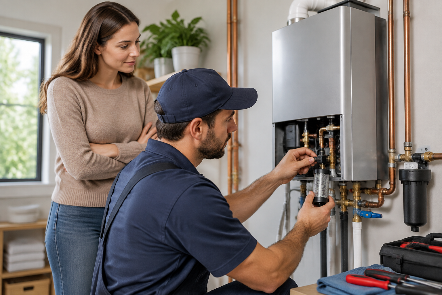 tankless water heater maintenance
